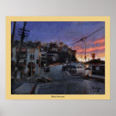 Playa Nocturne - Jose L. de Juan Poster (Voorkant)