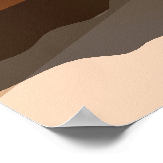 Playa Norte Mexican strand poster (Hoek)