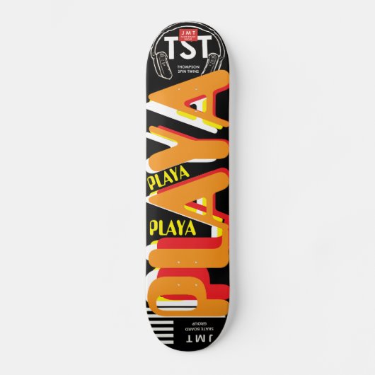 PLAYA OFFICIEEL UK Skateboard (Voorkant)