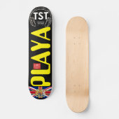 PLAYA OFFICIËLE UK Skateboard (Voorkant)