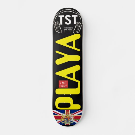 PLAYA OFFICIËLE UK Skateboard (Voorkant)