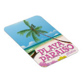 Playa Paraiso Mexico strandposter Magneet (Rechterzijde)