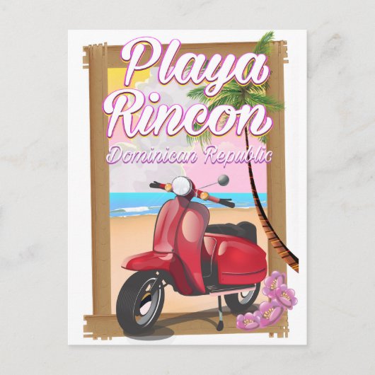 Playa Rincon Dominicaanse Republiek Briefkaart (Voorkant)