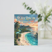 Playa Rincon Dominicaanse Republiek Briefkaart (Staand voorkant)