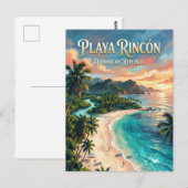 Playa Rincon Dominicaanse Republiek Briefkaart (Voorkant / Achterkant)