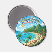 Playa Rincón Dominicaanse Republiek Magneet (Voorkant / Achterkant)