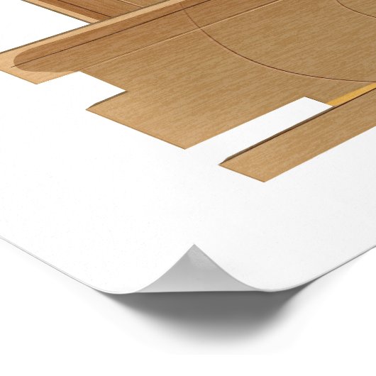 Playa Rincon Dominicaanse Republiek Poster (Hoek)