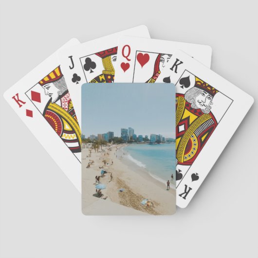 Playa San Juan - Alicante - Spanje Pokerkaarten (Achterkant)