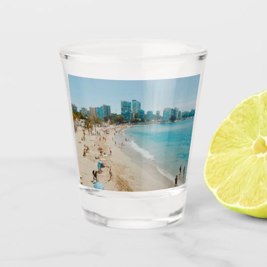 Playa San Juan - Alicante - Spanje Shot Glas (Voorkant)