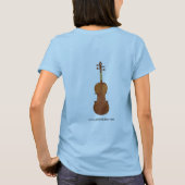 Playa (violine) t-shirt (Achterkant)