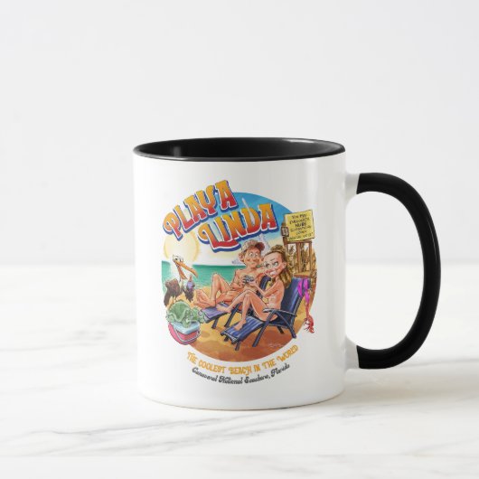 PlayaLinda Beach Coffee Mug Mok (Rechts)