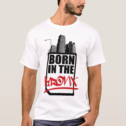 Playbboy: BOREN IN DE BRONX T-shirt (Voorkant)