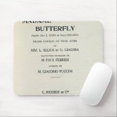 Playbill for Madame Butterfly by Giacomo Muismat (Met muis)