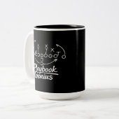 Playbook Genius Tweekleurige Koffiemok (Voorkant links)