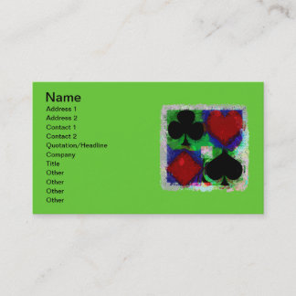 PLAYCARD PLAYS ONTWERP-Visitekaartjes Visitekaartje