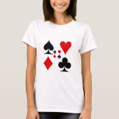 PLAYCARD SUITES GIFTS T-SHIRT (Voorkant)