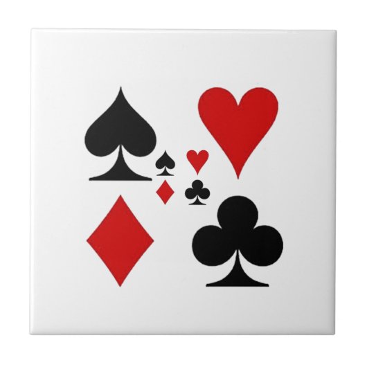 PLAYCARD SUITES GIFTS TEGELTJE (Voorkant)