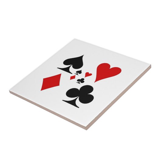 PLAYCARD SUITES GIFTS TEGELTJE (Zijkant)