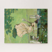 Played, Tennis Match by Sir John Lavery Legpuzzel (Horizontaal)