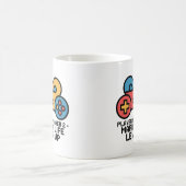 Player 1 & 2 Married Gamer Level Up Art Koffiemok (Center)