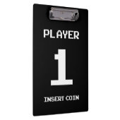Player 1-gamerontwerp klembord (Rechts)