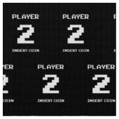 Player 2-gamerontwerp stof (Close Up)