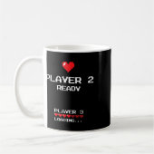 Player 2 Player 3 Loading - Retro Gaming -  Koffiemok (Links)