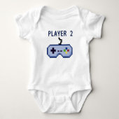 Player 2 Video Game Controller 8-bits games Romper (Voorkant)