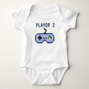 Player 2 Video Game Controller 8-bits games Romper