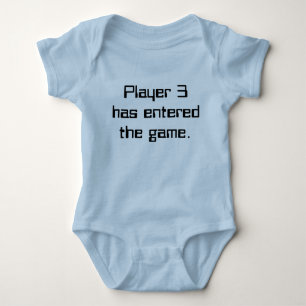 Player 3-baby t-shirt