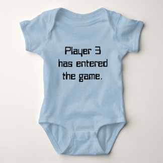 Player 3-baby t-shirt