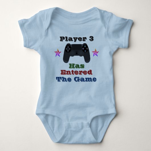 Player 3 Has Entered The Game Romper (Voorkant)