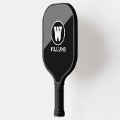Player Name BLACK Pickleball Paddle (Links)
