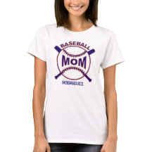 Player Name Blue Baseball Ma T-Shirt