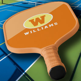 Player Name Tan Color Pickleball Paddle
