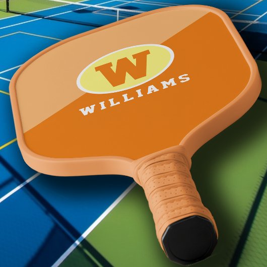 Player Name Tan Color Pickleball Paddle