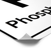 PLaYEr Periodic Table Elements Words Chemistry Poster (Hoek)