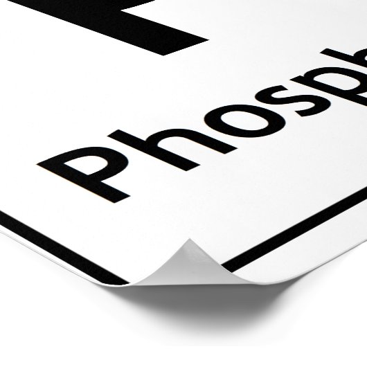 PLaYEr Periodic Table Elements Words Chemistry Poster (Hoek)