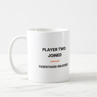 Player Two Joined Parenthood Unlocked Tasse Koffiemok