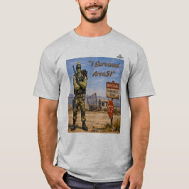 Playera Area51 -I survived Area51 T-shirt