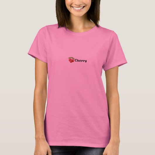 Playera Básica de Algodón para Mujer T-shirt (Voorkant)