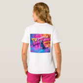 Playera básica de niñas t-shirt (Achterkant volledig)