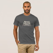 Playera básica para hombre t-shirt (Voorkant volledig)
