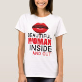 Playera Beautiful Woman T-shirt (Voorkant)