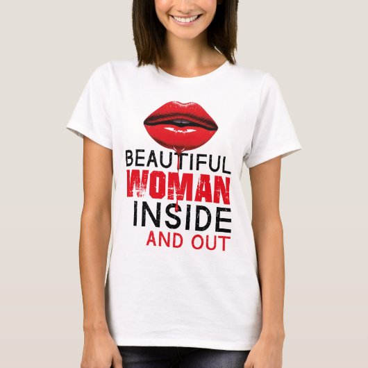 Playera Beautiful Woman T-shirt (Voorkant)
