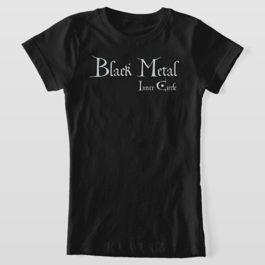Playera Black Metal Logo T-shirt (Laagn)