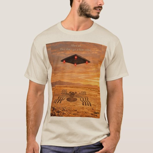 Playera CG17S - Nazca Spider T-shirt (Voorkant)