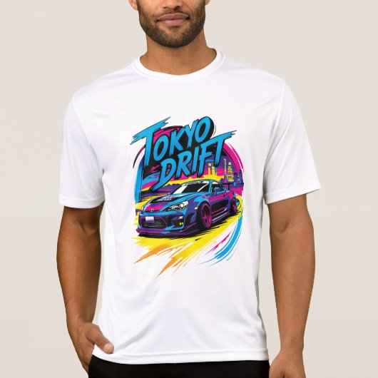 Playera Competitor de Sport-Tek Tokyo Drift  T-shirt (Voorkant)