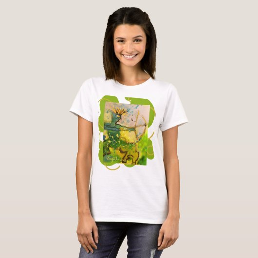 playera con dibujo original zodiaco sagitario t-shirt (Voorkant volledig)