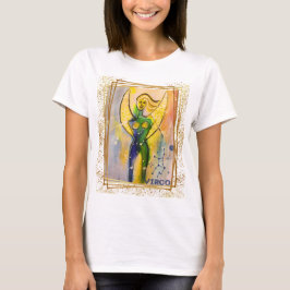 playera con dibujo original zodiaco virgo t-shirt